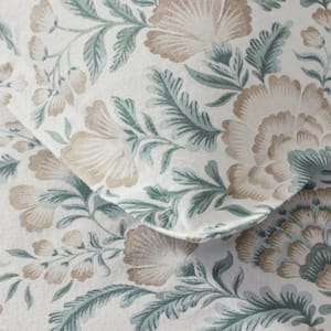 Company Cotton Jean Floral Velvet Flannel Cotton Sham