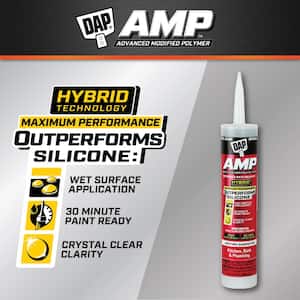 AMP Advanced Modified Polymer 9 oz. Crystal Clear Kitchen and Bathroom Sealant