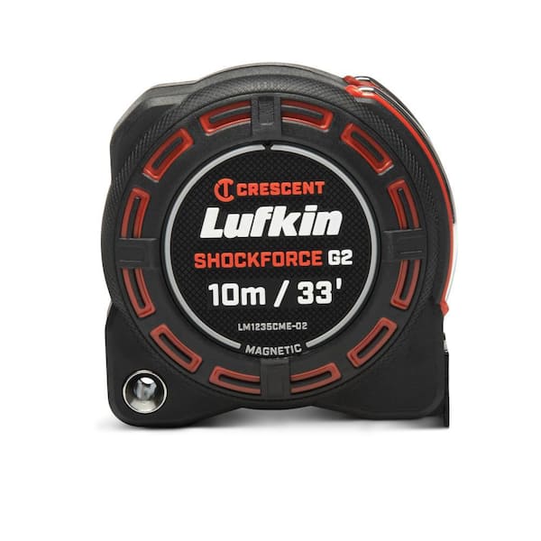 1-1/4 in. x 10m/ 33 ft. SHOCKFORCE G2 Magnetic Tape Measure