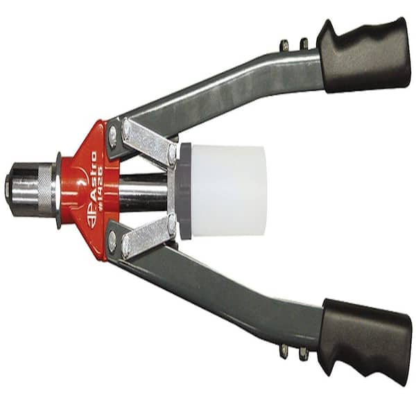 Astro Pneumatic 1/4 in. Heavy Duty Hand Riveter with 3 in. Nose Piece
