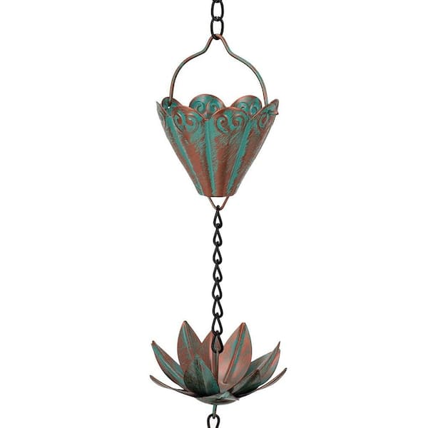 10. 3FT Rain Chains for Gutters, Rain Chains with 16 Cups