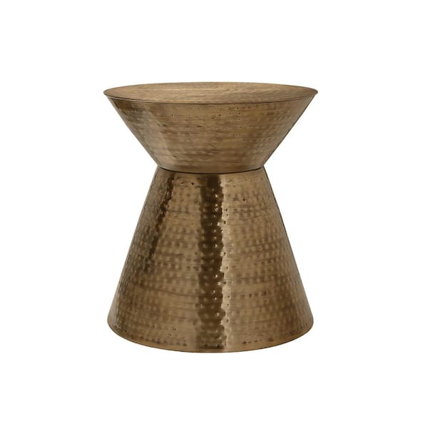 Unbranded 20 in. Round Metal End Table