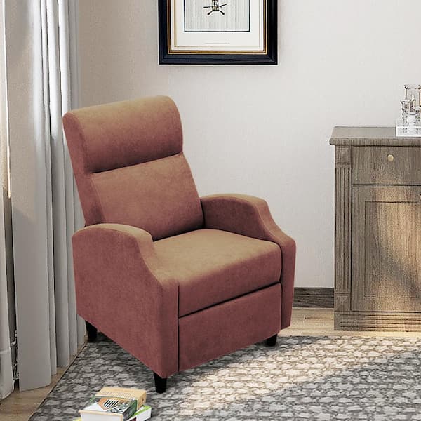 Cocoa Brown Manual Recliner