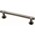 Essentials Francisco 4 in. (102mm) Center-to-Center Heirloom Silver Drawer Pull