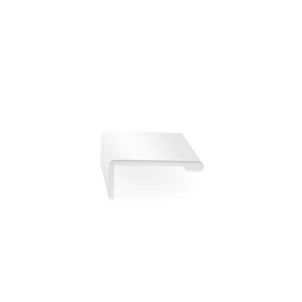 Richelieu Hardware Lincoln Collection 3 1/8 in. (80 mm) White Modern Cabinet  Finger Pull BP98988030 - The Home Depot