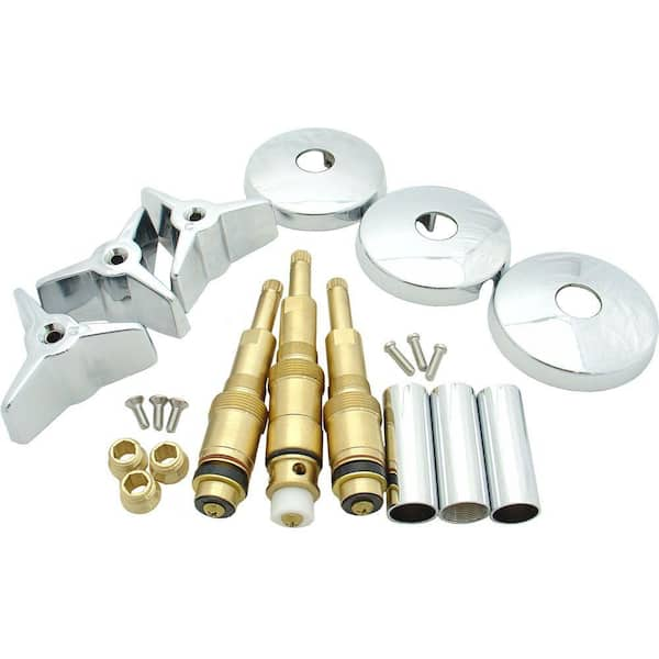 Partsmasterpro Tub And Shower Rebuild Kit For American Standard Colony Faucets In Chrome Finish