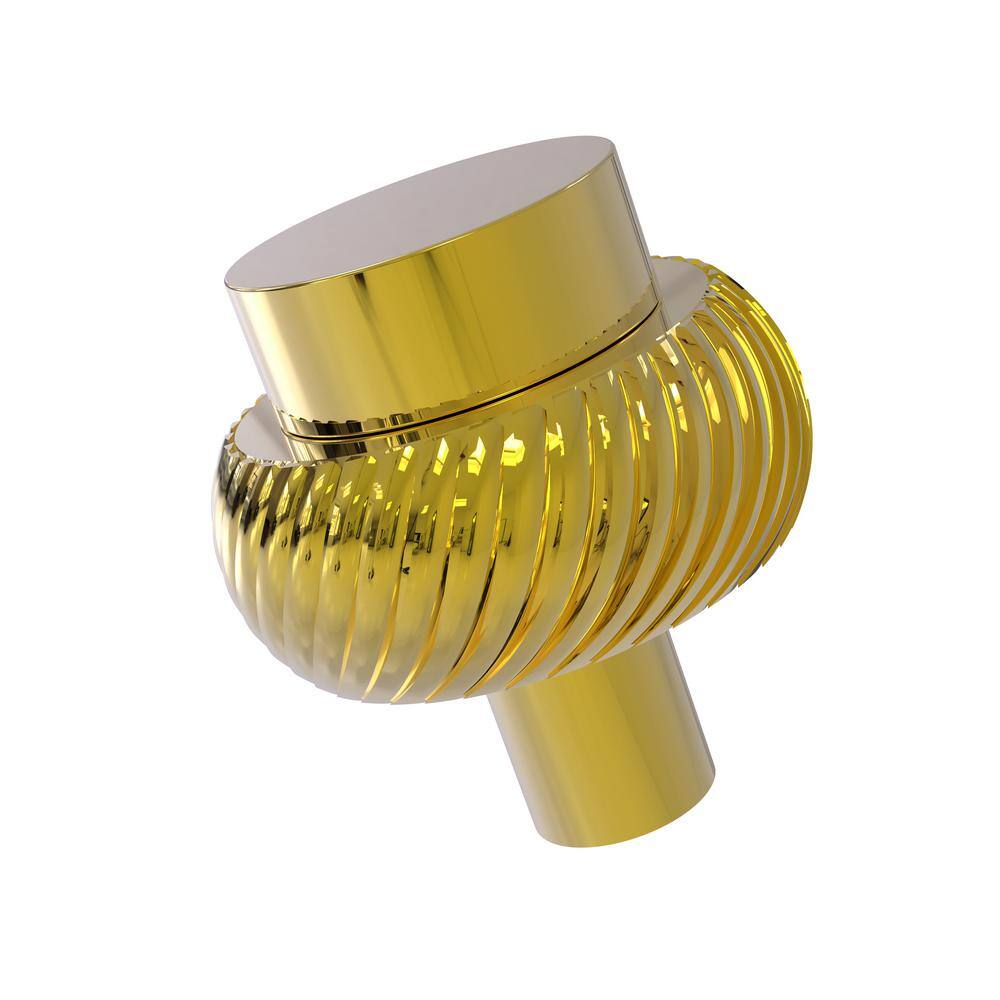 Allied Brass 11/2 in. Knob in Polished Brass 101TPB The