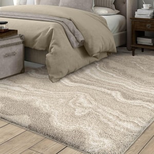 Cascade Ivory 5 ft. 3 in. x 7 ft. 6 in. Area Rug