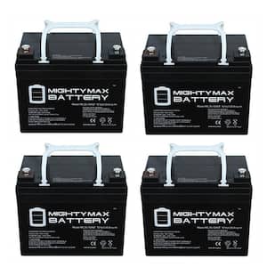 12V 35AH SLA INT Battery Replacement for EnerSys NP33-12H - 4 Pack