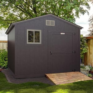 Professionally Installed Tahoe Series Modesto 10 ft. W x 12 ft. D Wood Storage Shed 7 ft. High Sidewall (120 sq. ft.)