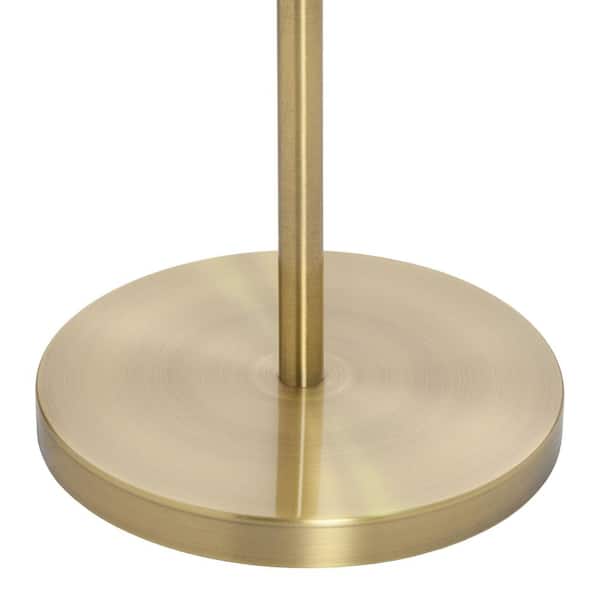 River of Goods Stella 61 in. Brushed Gold Candlestick Floor Lamp