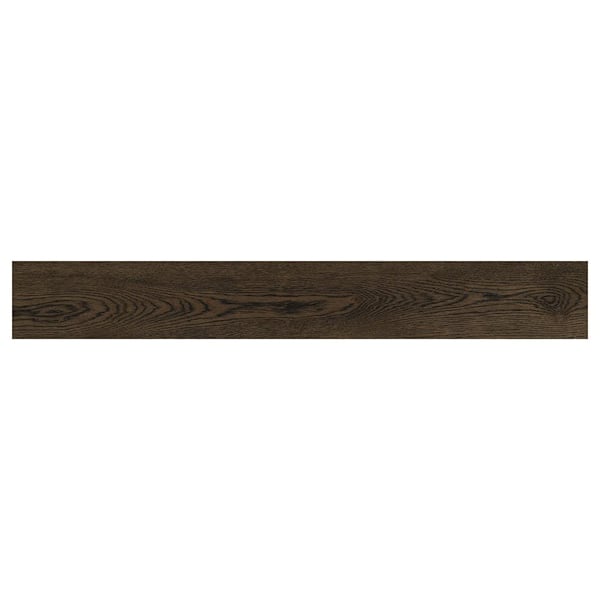Sure+ Sepia Brown Hickory Hickory 1/4 in. T x 6.5 in. W Click Lock W Brushed Engineered Hardwood Flooring (21.7 sq.ft./case)