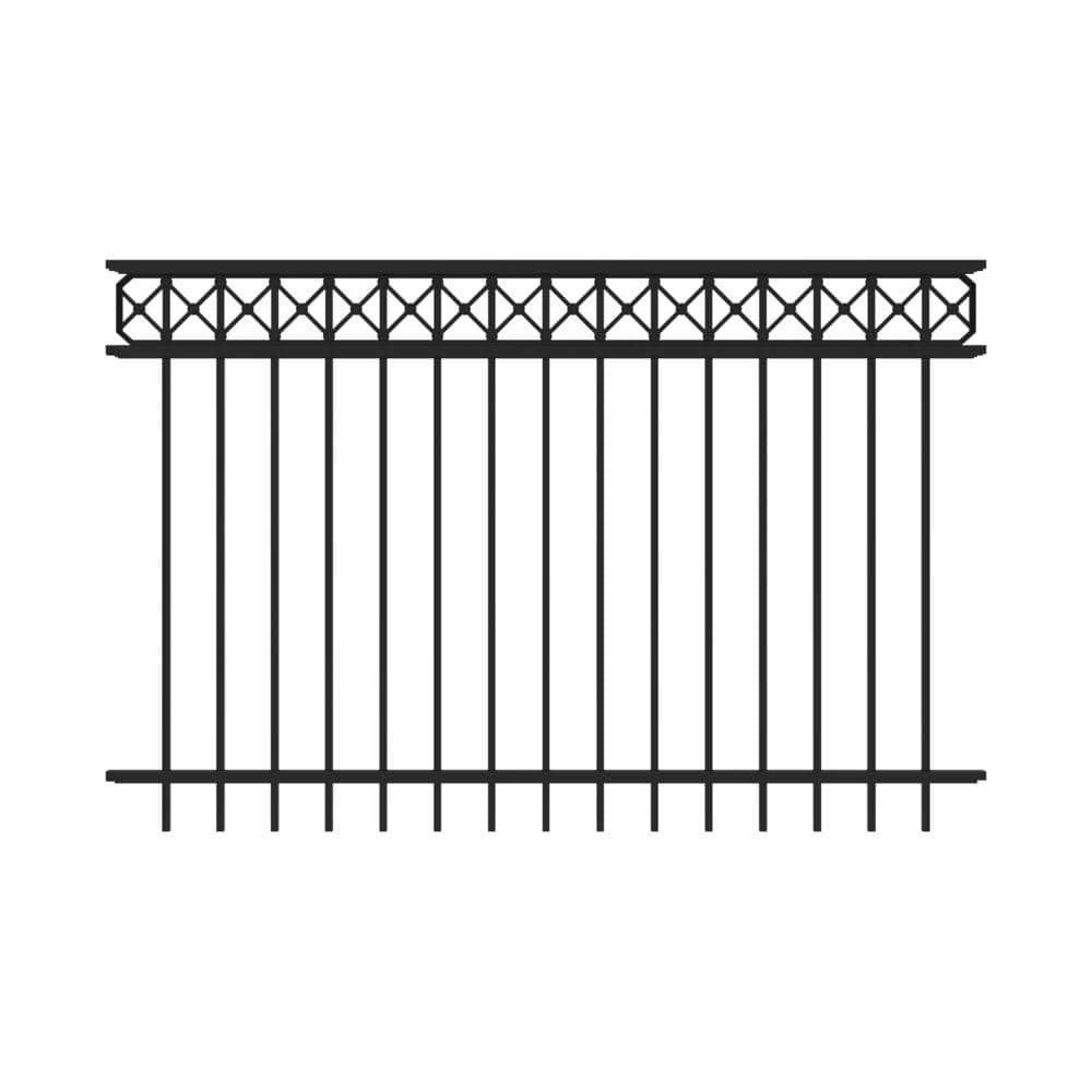 YARDLINK Grand Empire XL 4-ft H X 4-1/2-ft W Black Steel, 52% OFF