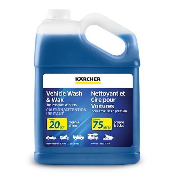 1 Gal. Car Wash & Wax Pressure Washer Cleaning Detergent Soap Concentrate