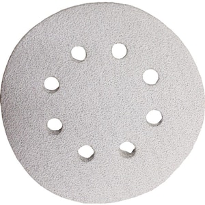 5 in. 120-Grit Hook and Loop Round Abrasive Disc (5-Pack)