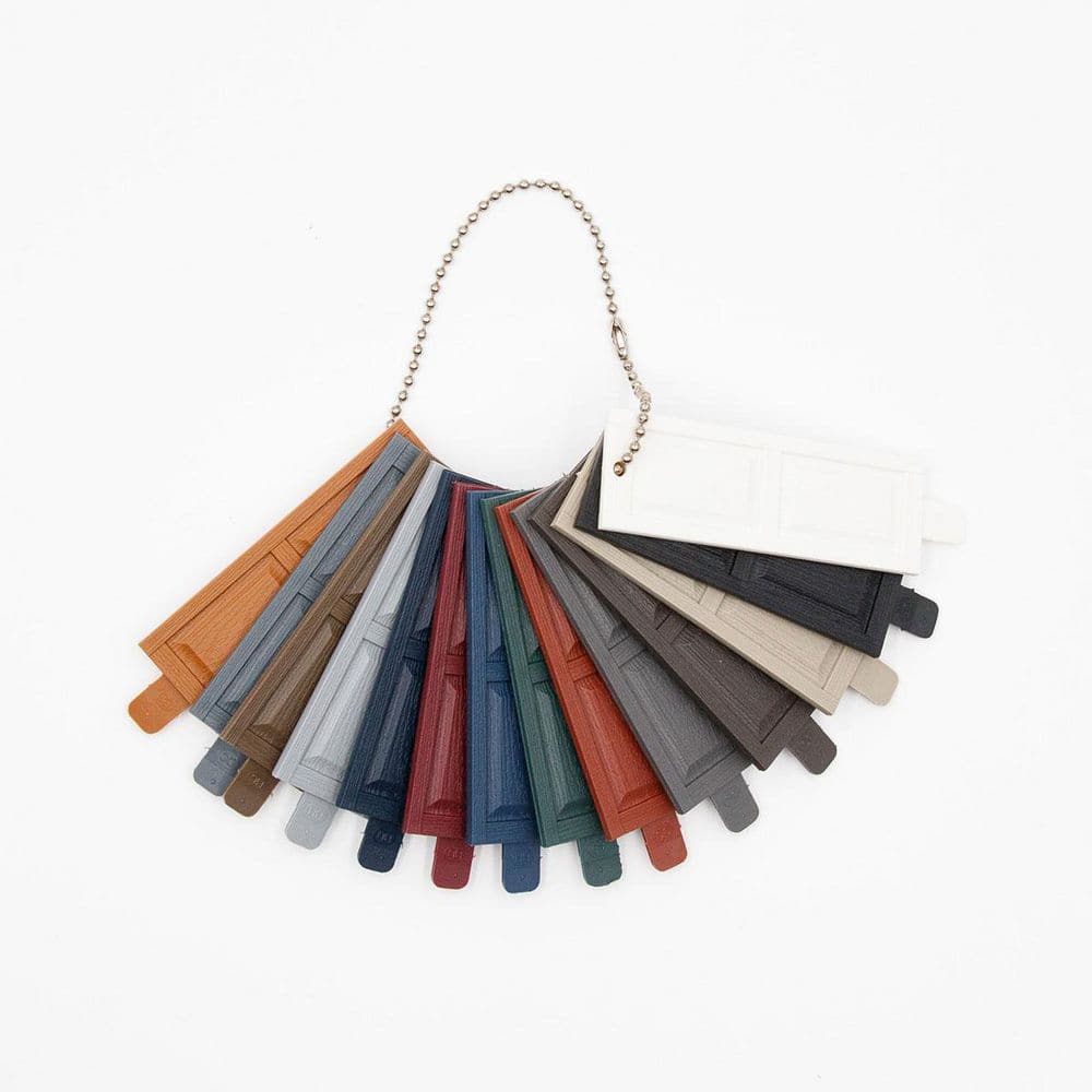 Ekena Millwork Vinyl Lifetime Shutter Sample Colors LVSAMPLECOLORS