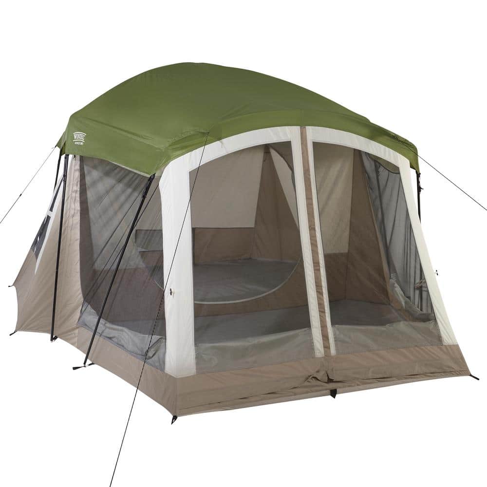 Wenzel Klondike Foot 8 Person 3 Season Screen Room Camping Tent