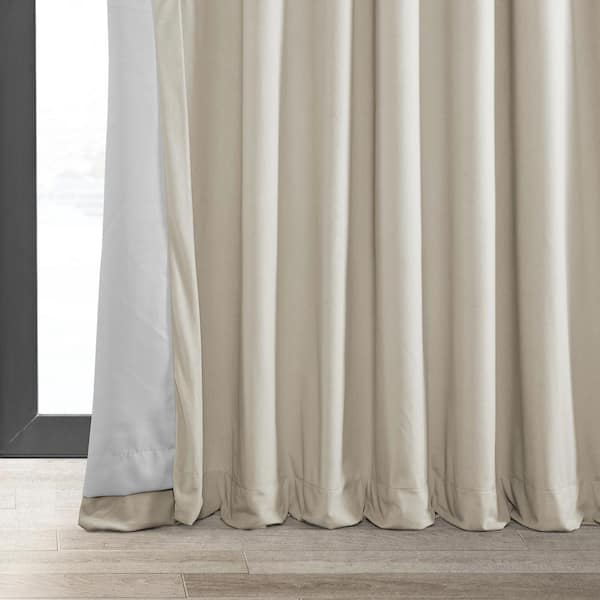 Exclusive Fabrics & Furnishings Warm Off White Extra Wide Grommet