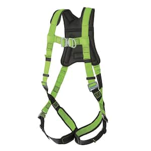 PeakPro 2D Class AL One-Size Fall Protection Safety Harness with Stablock Buckles and Traum Strap