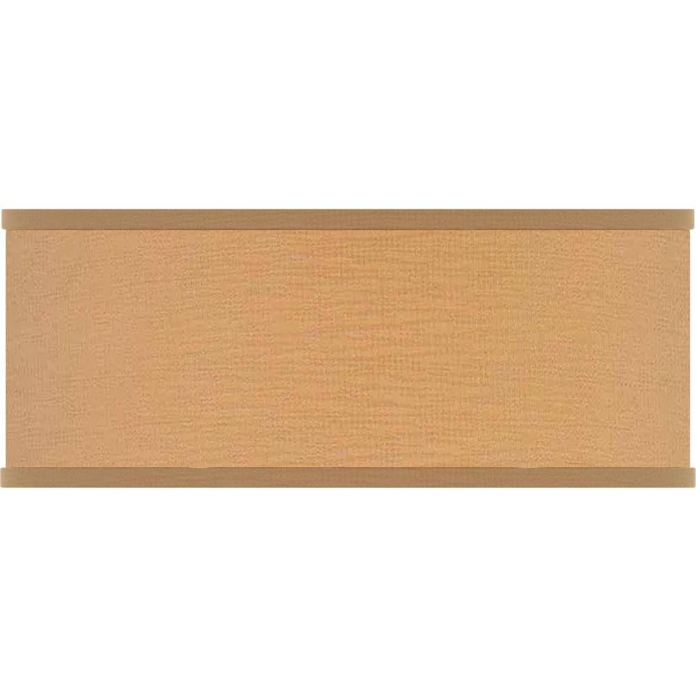 Brushed Nickel Glass Drum LED Ceiling Fixture
