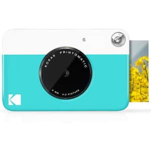 Printomatic Instant Print Camera - Prints on 2 in. x 3 in. Zink Photo Paper - Blue