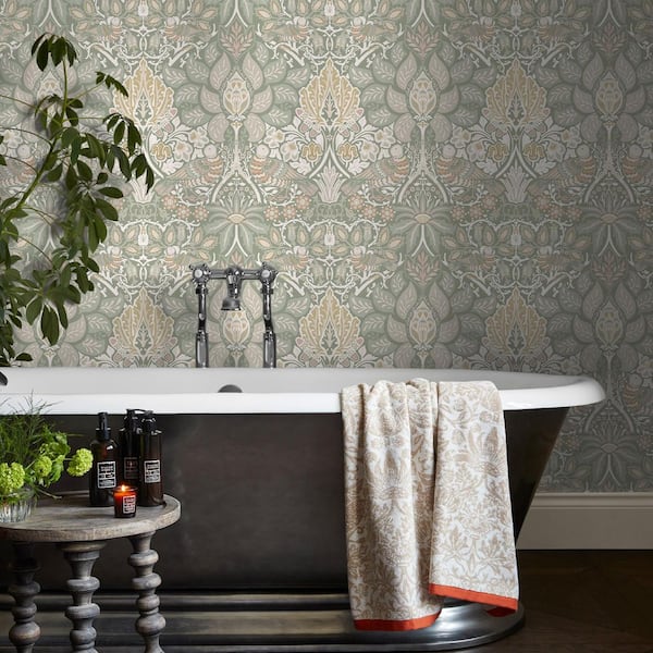 William Morris at Home Dove and Rose Spring Garden Wallpaper