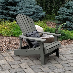 Highwood King Hamilton Black Folding and Reclining Recycled