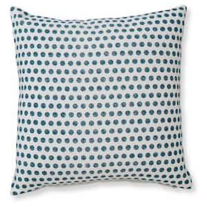 Monique Green Abstract Polyester 20 in. L x 20 in. W Pillow