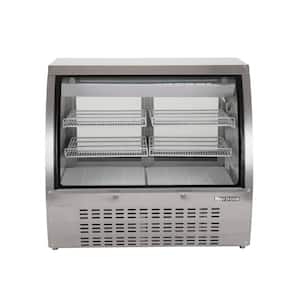 48 in. W 18 cu. ft. Commercial Specialty Refrigerated Deli Case, in Stainless