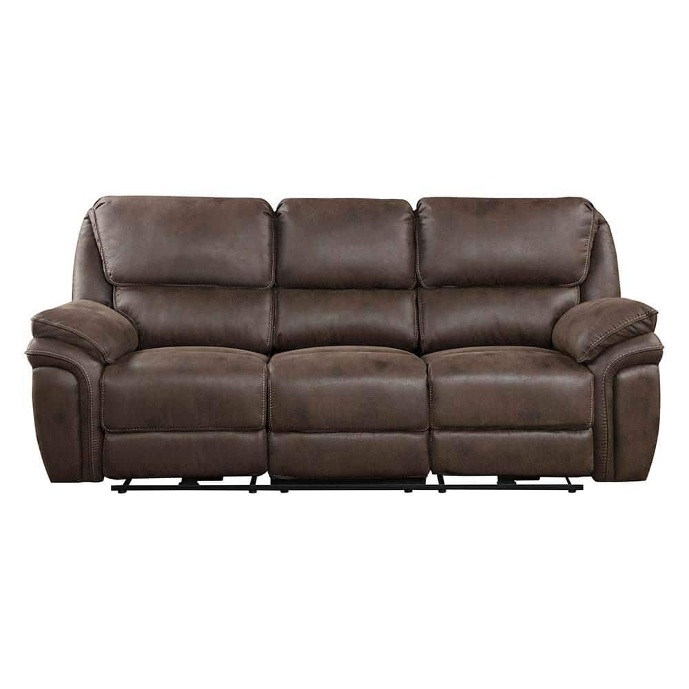 Lazzara Arlo 90 in. W Straight Arm Microfiber Rectangle Power