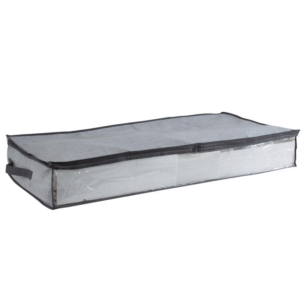 Simplify Grey Plastic Bathtub Caddy 10-in x 15.7-in x 7-in in the