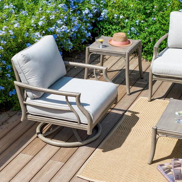 PEAK HOME FURNISHINGS Lamando 2-Piece Aluminum Patio Outdoor PEAK HOME FURNISHINGS Lamando 2-Piece Aluminum Patio Outdoor