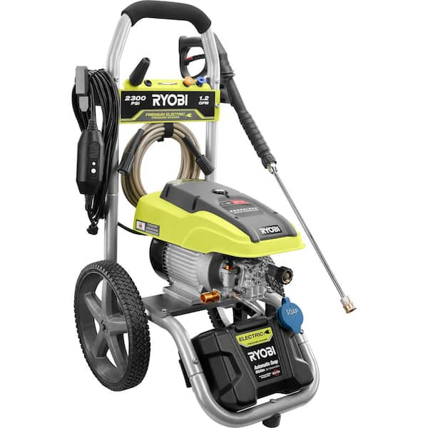 RYOBI 2300 PSI 1.2 GPM High Performance Electric Pressure Washer RY142300