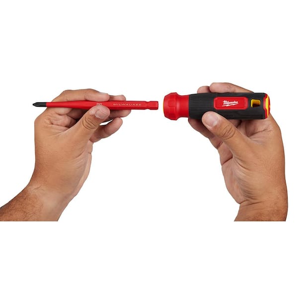 Milwaukee 8-in-1 1000V Insulated Slim-Tip Multi-Bit