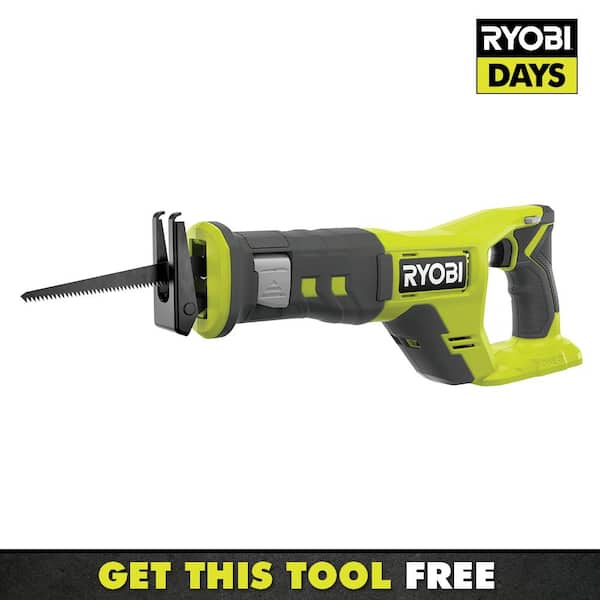 RYOBI ONE+ 18V Cordless Reciprocating Saw (Tool Only)