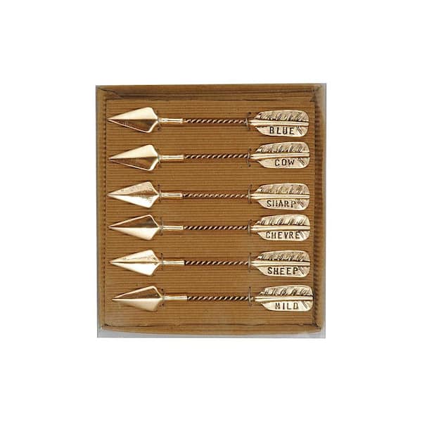 3R Studios Silver Arrow Cheese Markers (Set of 6)
