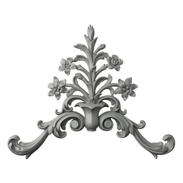 Ekena Millwork 1.75 in. x 13 in. x 16.125 in. Polyurethane Applique & Onlay Moulding