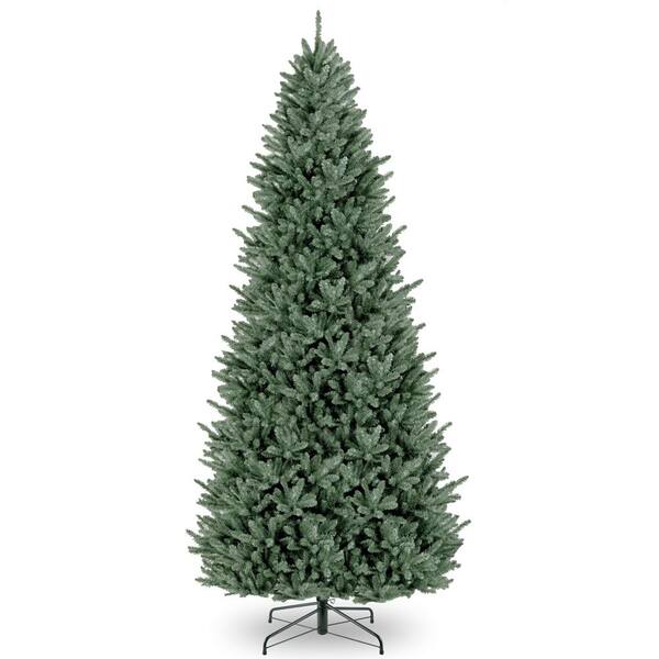 National Tree Company 10 ft. Natural Fraser Slim Fir Tree with Clear Lights