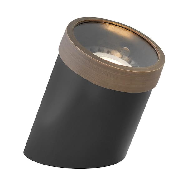 HINKLEY Flat Top Well Light Hardwired Matte Bronze in Ground Well Light