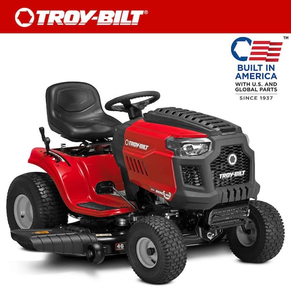 Bronco 46 in. 547cc Engine Automatic Drive Gas Riding Lawn Mower