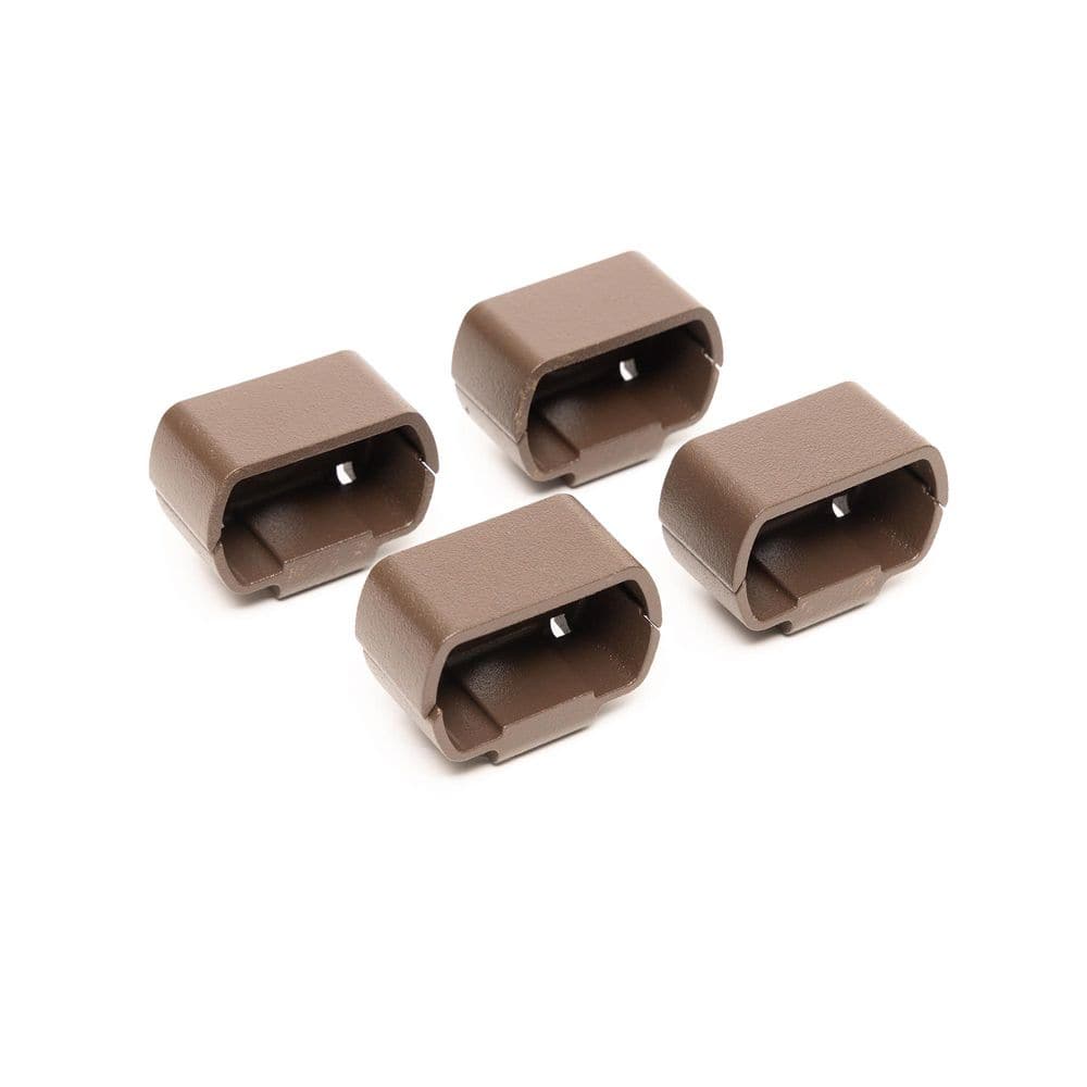 Rapid Rail Weathered Brown Aluminum Horizontal Bracket Kit (4-Pack) price history on PriceWatchPro
