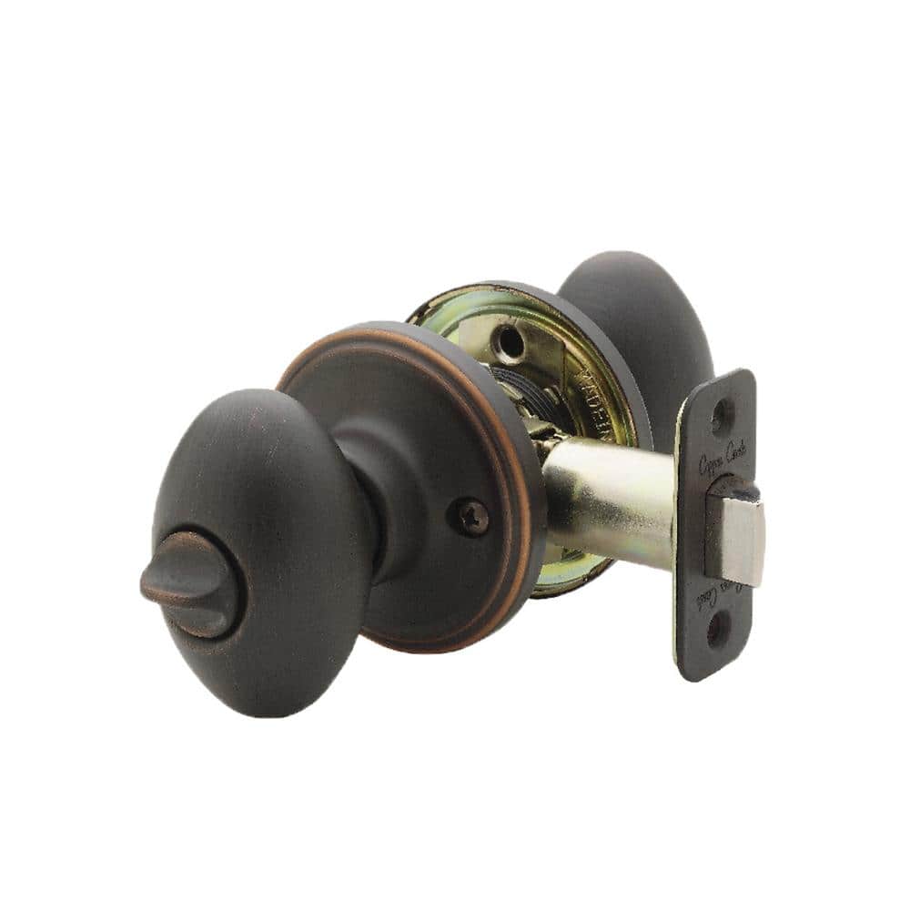 Egg Tuscan Bronze Privacy Bed/Bath Door Knob price history on PriceWatchPro