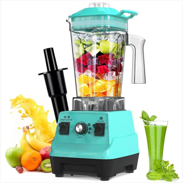 60 oz. High Speed Countertop Blender with Durable Stainless Steel Blades for Shakes and Smoothies, Blue