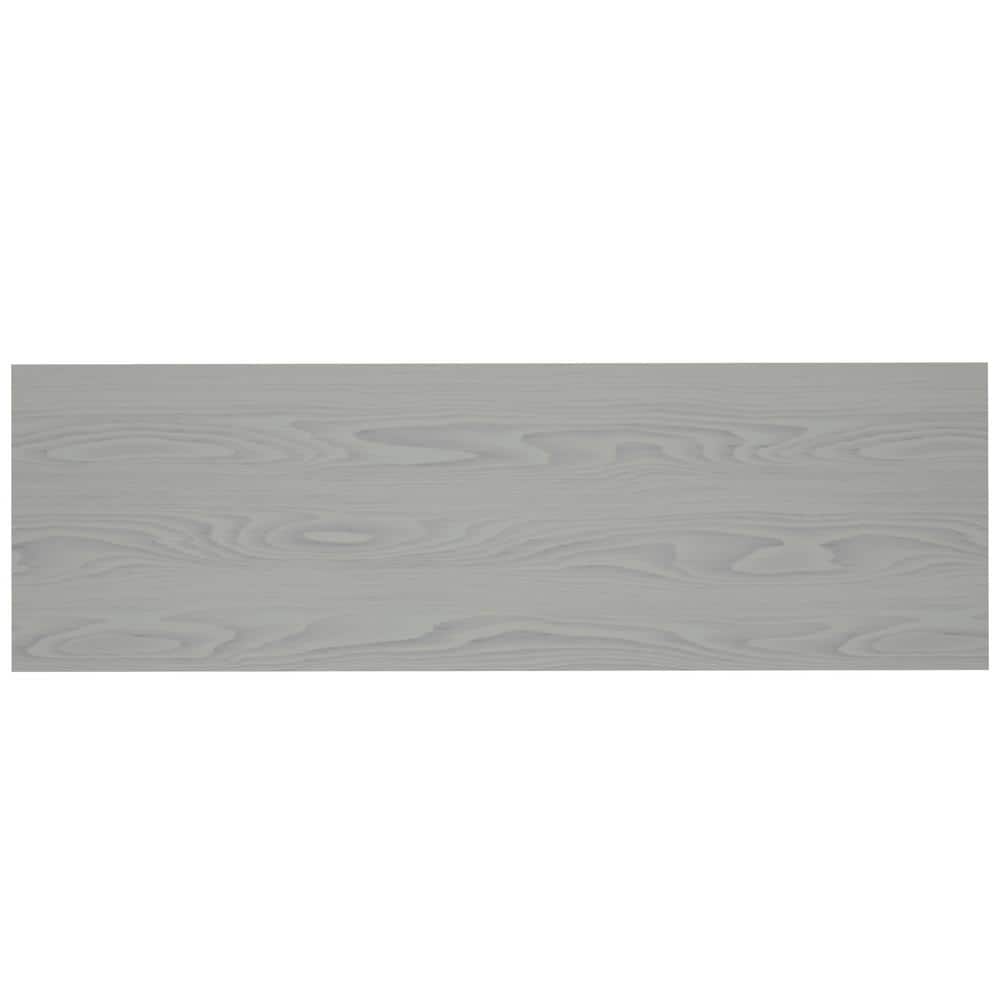 Artisan Fog Grey Solid Wood 53" Contemporary TV Media Stand