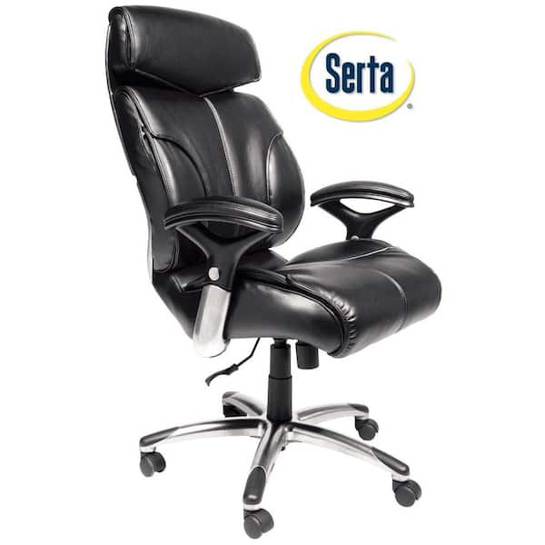 Bonded Leather Executive Office Chair, Serta Bonded Leather Executive Chair
