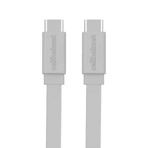 3 ft. Round Charge and Sync USB-C to USB-C Cable