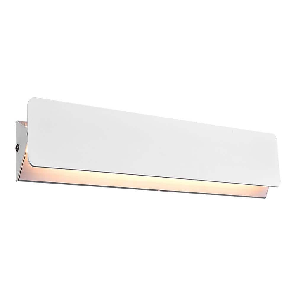 Lilliana 18" Sophisticated White LED Dimmable Sconce