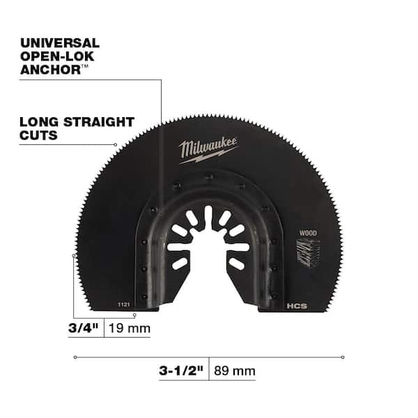 Milwaukee - Oscillating Multi-Tool Blade Kit (20-Piece) with Tool Pouch