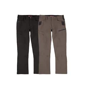 Milwaukee Men's 36 in. x 32 in. Black and Brown FREEFLEX