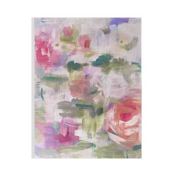 Graham & Brown 24 in. x 32 in. "Abstract Blossoms" Printed Wall Art